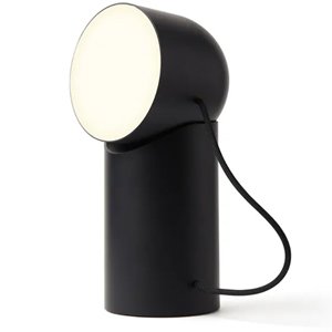 Lexon Orbe Portable Led Lamp With Moving Head - Black