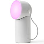 Lexon Orbe Portable Led Lamp With Moving Head - White