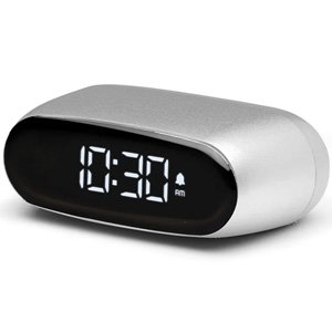 Lexon Minut Mini Alarm Clock - Alu Polish