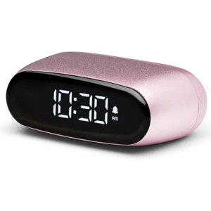 Lexon Minut Mini Alarm Clock - Pink