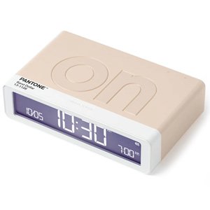 Lexon Flip Classic Reversible Alarm Clock PANTONE - Sand