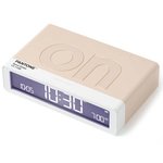 Lexon Flip Classic Reversible Alarm Clock PANTONE - Sand