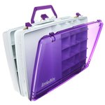 Littlebits Tackle Box Purple & White Two Layers LB-660-0013-0000A