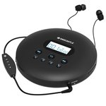 Majority Oakcastle CD100 Bluetooth Portable CD Player - Black