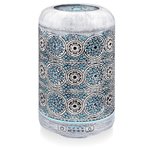 mBeat Activiva 260ml Metal Essential Oil & Aroma Diffuser White