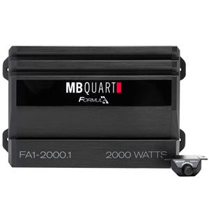 MB Quart 2000W Watt Mono Amplifier Car Audio 1 Ohm Class D FA1-2000.1