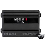 MB Quart 2000W Watt Mono Amplifier Car Audio 1 Ohm Class D FA1-2000.1