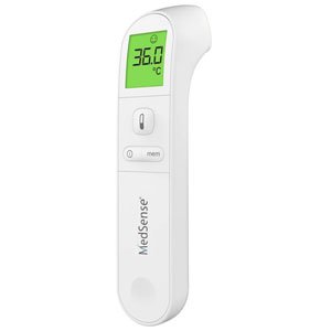 MedSense Infrared Forehead Contactless Thermometer LED Display Alerts