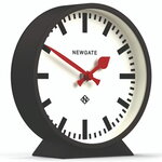 Newgate Railway Mantel Clock Cave Black