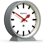 Newgate Railway Mantel Clock Posh Grey