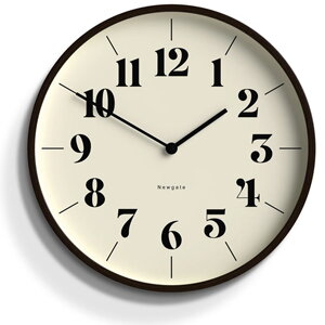 Newgate Mr Clarke Clock Dark Wood Hopscotch Dial