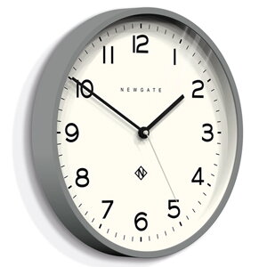 Newgate Number Three Echo Clock Silicone Grey