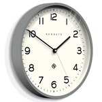 Newgate Number Three Echo Clock Silicone Grey