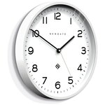 Newgate Number Three Echo Clock Silicone White