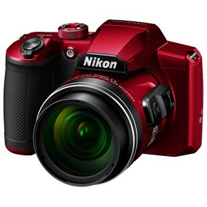 Nikon B600 Digital Compact Camera COOLPIX Red 16MP 60x Optical Zoom