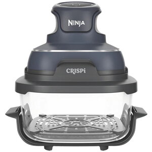 Ninja FN101GY Crispi 4-in-1 Portable Glass Air Fryer - Cyberspace