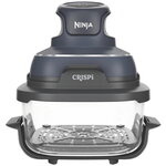 Ninja FN101GY Crispi 4-in-1 Portable Glass Air Fryer - Cyberspace