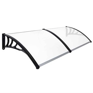 NOVEDEN Window Door Awning Canopy White 1M X 2.4M Type 1