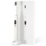 Oclean X Sonic Smart Electric Toothbrush Color Touch Screen Beige