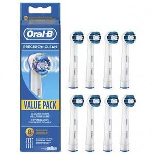 Oral-B Precision Clean Replacement Heads (8 Pack)