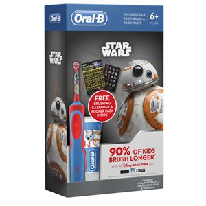 Oral-B Star Wars Electric Toothbrush & Toothpaste Gift Pack 6+ Years