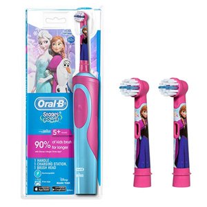 Oral-B Stages Power Frozen Electric Toothbrush w/ 3 Brush Heads