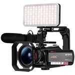 ORDRO HDR AC5 Plus 5K 12X Optical Zoom Handheld Camera Kit