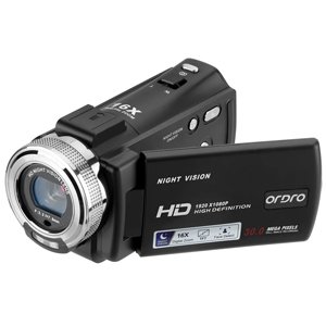 ORDRO HDR-V12 1080P Video Camera Camcorder