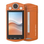 ORDRO VS3 Selfie Digital Camera - Orange