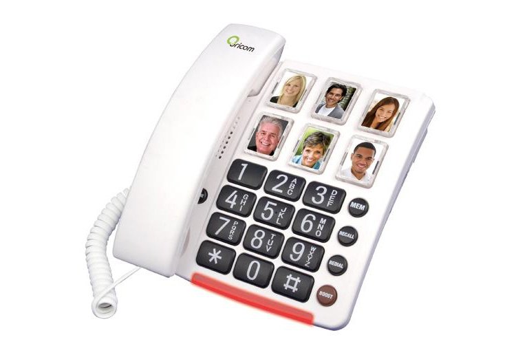 CARE80 Loud Amplified Phone with Big Picture Dialing