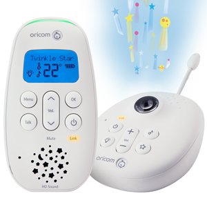 Oricom SC530 Wireless Audio Baby Monitor Starry Night Lightshow