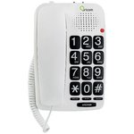 Oricom TP58WH Big Button Speakerphone w/ Hearing Aid