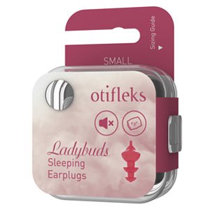 Otifleks Ladybuds Sleeping Earplugs Small Soft Anti-Noise Snore