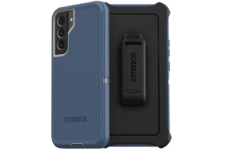 OtterBox Samsung Galaxy S22+ Defender Series Case Fort Blue