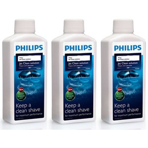 Philips HQ200 Jet Cleaning Solution for Electric Shavers 3 Pack