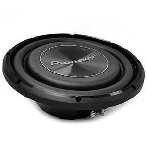 Pioneer TS-A2500LS4 10" Shallow Mount Car Subwoofer 1200W