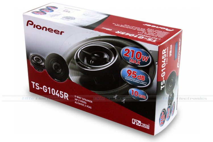 Pioneer TS G1045R 4 G Series 2 Way Speakers