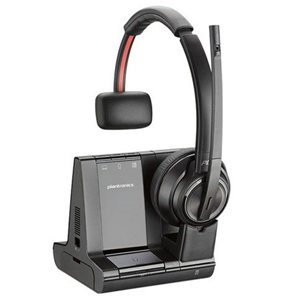 Plantronics Savi W8210 Monaural Headset Skype Microsoft 207322-03