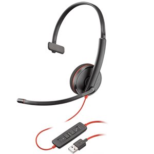 Plantronics Blackwire C3210 Mono USB-A Corded PC Headset 209744-201