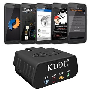 PLX Kiwi 2+ Plus OBD2 OBDII Wireless Bluetooth Diagnostic Scanner