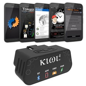 PLX Kiwi 4 OBD2 OBDII Bluetooth Diagnostic Scanner For Android & Apple