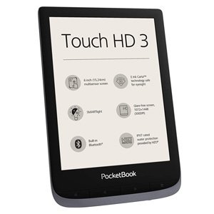PocketBook Touch HD 3 eBook Reader 16GB 6" E Ink Carta HD Metalic Grey