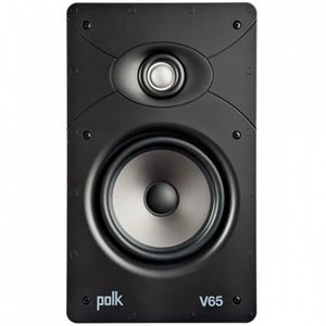 Polk V65 125W High Performance In-Wall Speaker Each