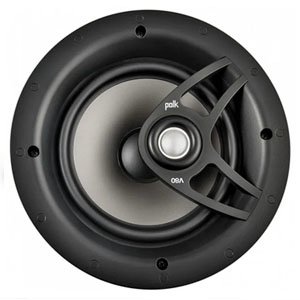 Polk V80 8" 100W In-Ceiling Speaker w/ Swivel Tweeter Each