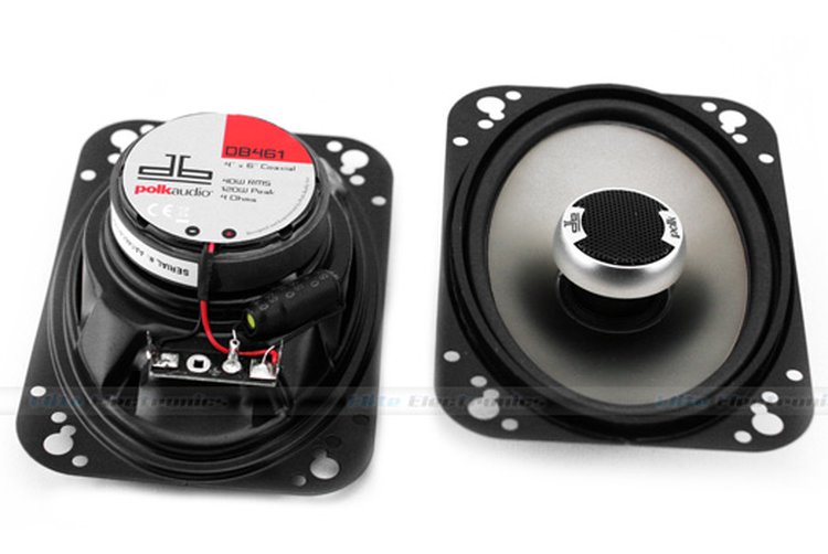 Polk Audio DB461 4x6 Car/Marine Speakers