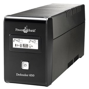 PowerShield Defender 650VA 390W Line Interactive UPS with AVR PSD650