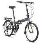 Progear Nomad Folding Commuter Bike Grey