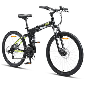 Progear ROVER Folding Mountain Bike Black Progear ROVER Folding Mountain Bike Black