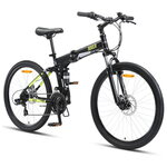 Progear ROVER Folding Mountain Bike Black