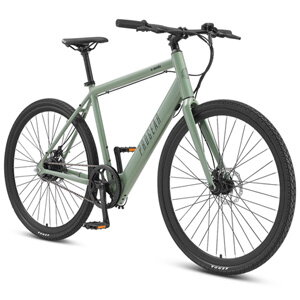 Progear Bikes E-Mode Flatbar Electric Road Bike Army Green 53cm